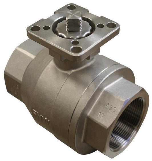 FNW® Figure 220AM 1-1/2 in. Stainless Steel Full Port FPT 1500# Ball Valve