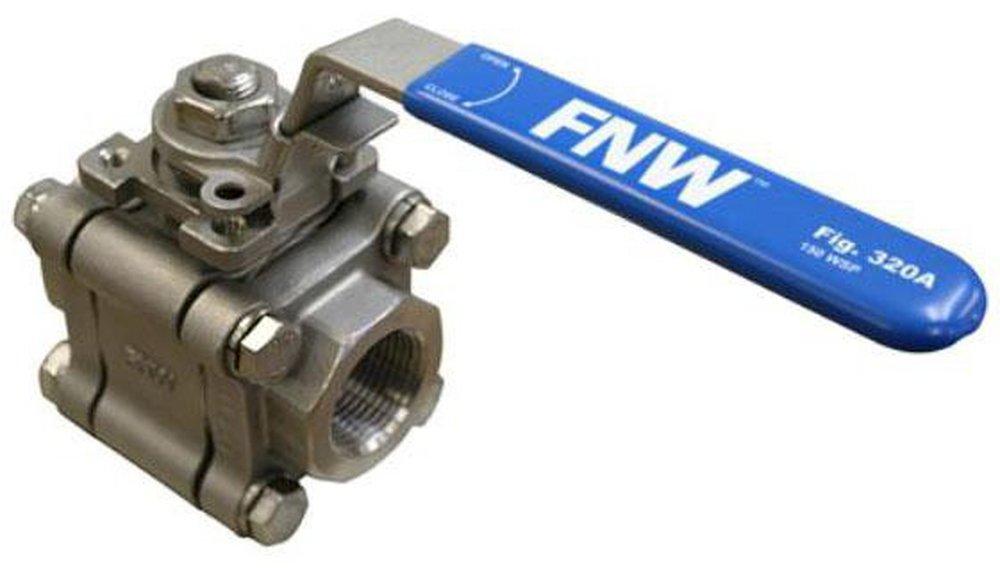 FNW® Figure 320A 2 in. Stainless Steel Full Port Socket Weld 1500# Ball Valve