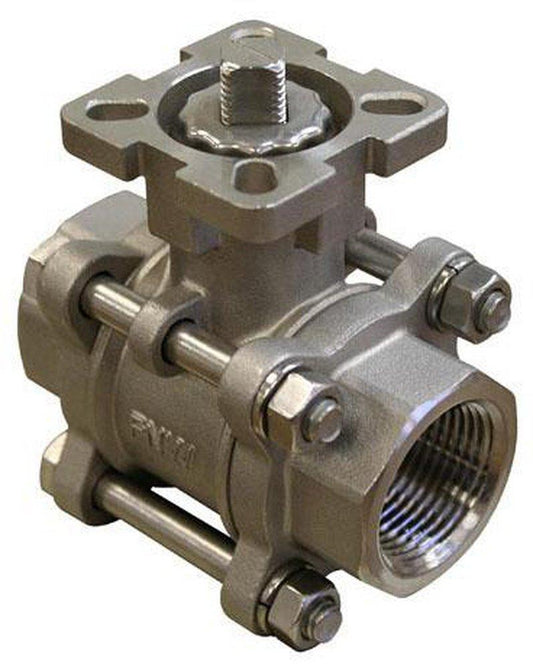 FNW® Figure 310AM 4 in. Stainless Steel Full Port FPT 1000# Ball Valve