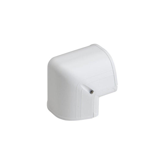 5 x 4-1/2 in. Line Set Cover System Plastic in White