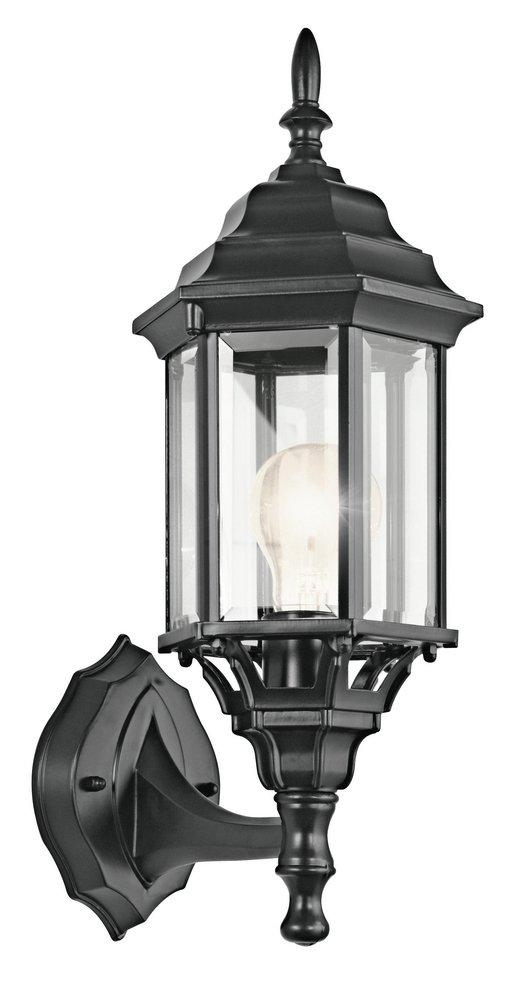 Kichler Lighting Chesapeake 100W 1-Light Outdoor Wall Light in Black