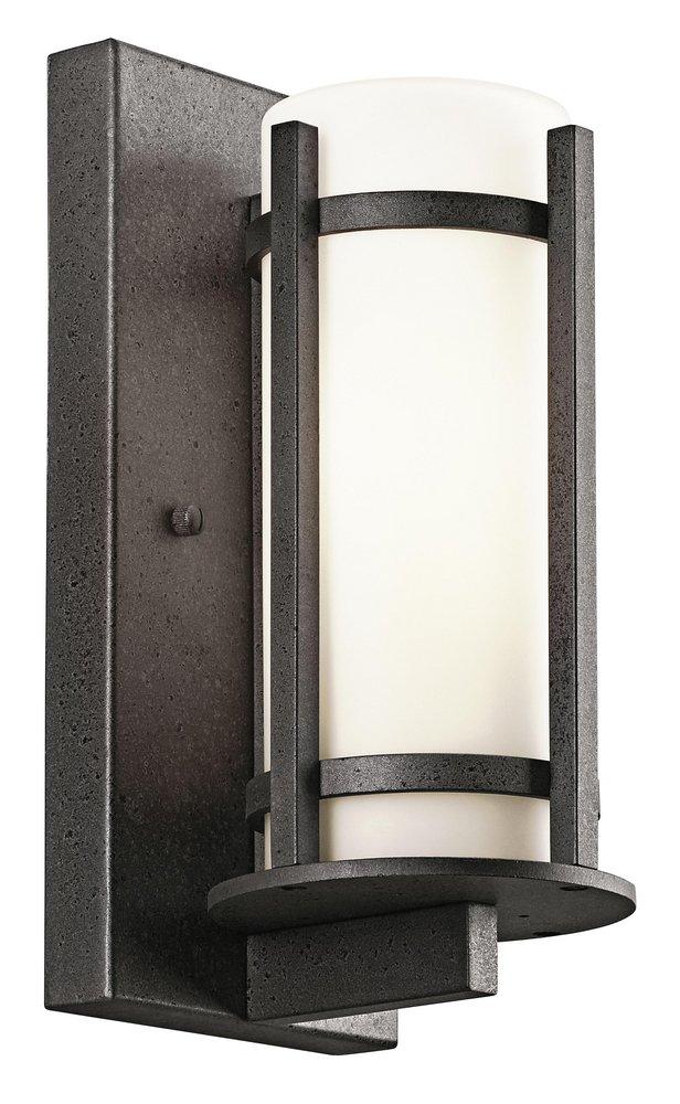 Kichler Lighting Camden 100W Medium Base Wall Lantern in Anvil Iron