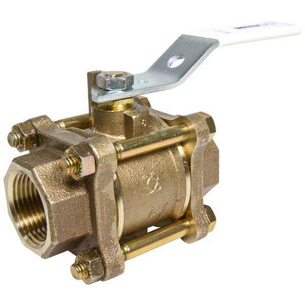 NIBCO T-595-Y-LF 3/4 in. Silicon Bronze Full Port FIPT 600# Ball Valve