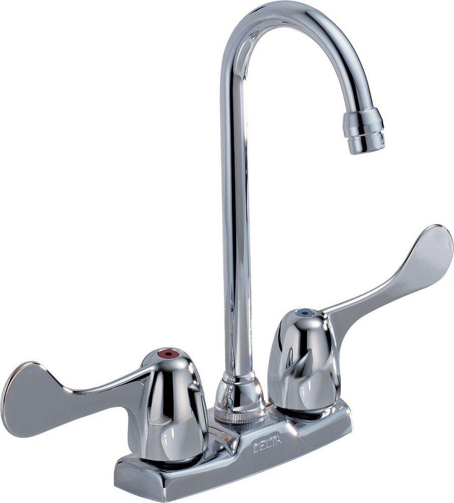 Delta Faucet HDF® Two Handle Centerset Bar Faucet in Chrome