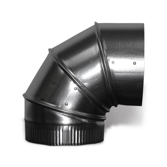 4 in. 28 ga 90 Degree Duct Elbow