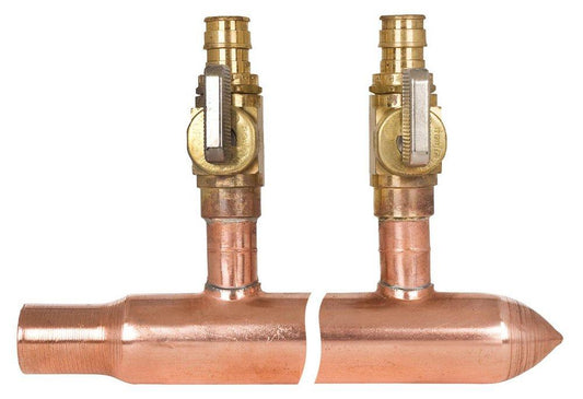 Sioux Chief PowerPex® BranchMaster™ Copper Male Sweat x Spin Closed 3/4 in. 4 Outlet Valve Manifold