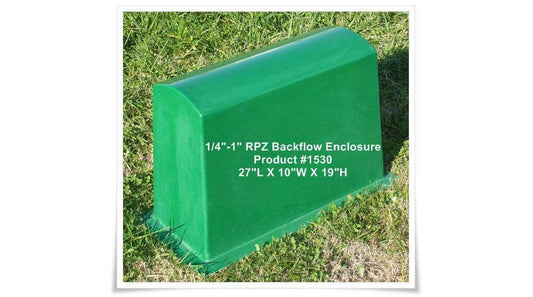 27 x 10 x 19 x 1/4-1 in. RPZ Backflow Enclosure