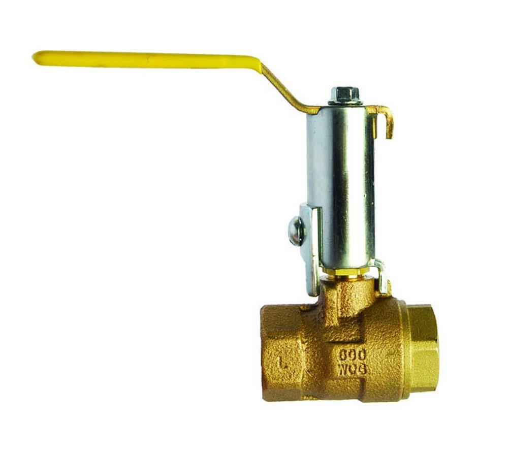 Milwaukee Valve BA-100S 3/4 in. Cast Bronze Threaded 600# Ball Valve