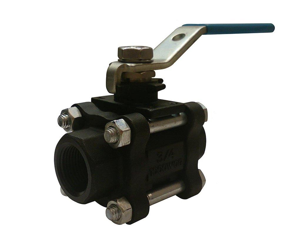 Milwaukee Valve 30CS Series 3/4 in. Carbon Steel Full Port FNPT 1000# Ball Valve