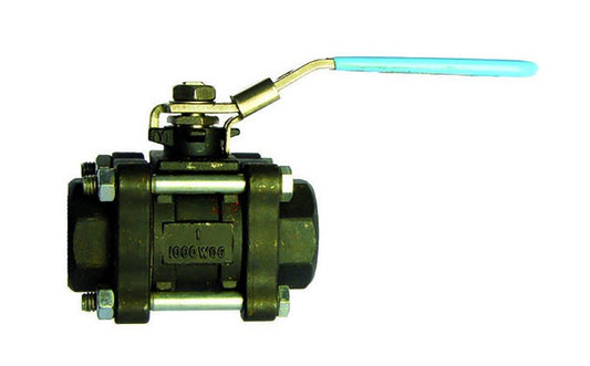 Milwaukee Valve 30CS Series 3/4 in. Carbon Steel Full Port FNPT 1000# Ball Valve