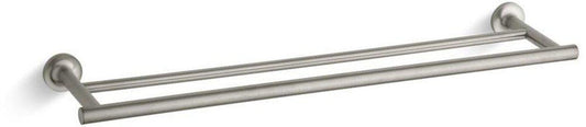 KOHLER Purist® 24 in. Towel Bar in Vibrant Brushed Nickel