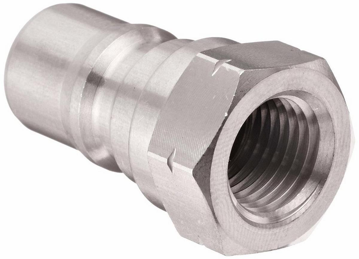 1-1/2 x 3/4 in. Plain End Reducing 316 Stainless Steel Coupling