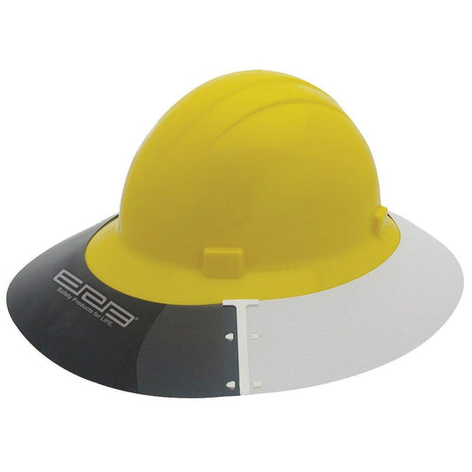 Full Brim Shield in Yellow|Black|White