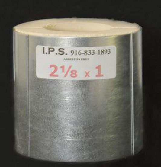 1-1/8 x 1 in. Calcium Silicate Pipe Insulation