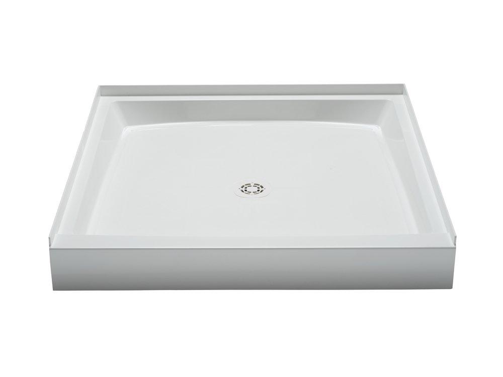 PROFLO® Morenci 42 in. x 42 in. Shower Base with Center Drain in White