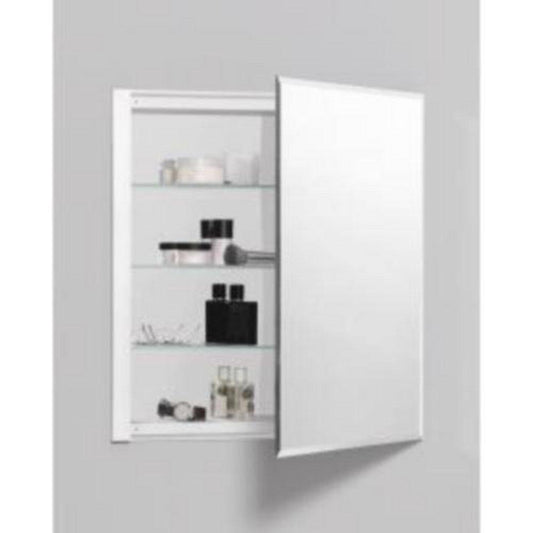 Robern R3™ 26-1/8 in. Surface Mount and Recessed Mount Medicine Cabinet in Satin Anodized Aluminum