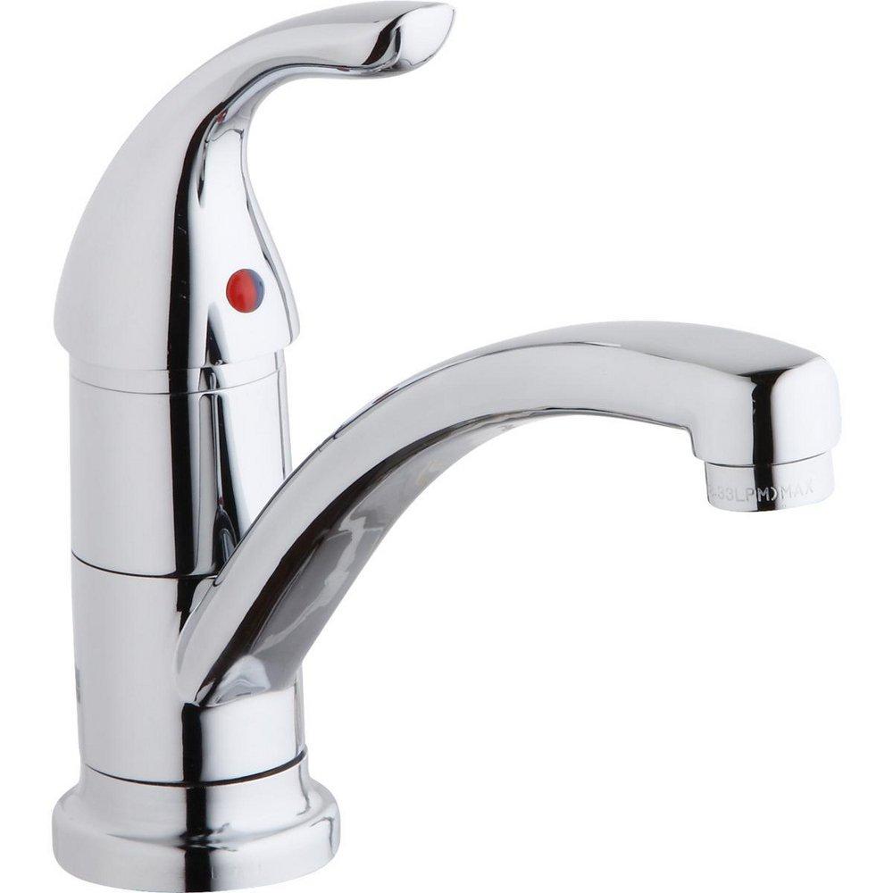 Elkay Everyday Single Handle Kitchen Faucet in Polished Chrome