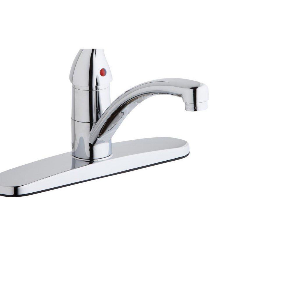 Elkay Everyday Single Handle Kitchen Faucet in Polished Chrome