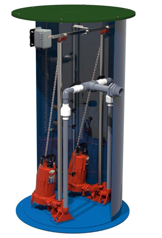 Liberty Pumps D3600 Series 2 hp Fiberglass Basin