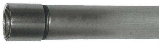 2 in. Sch. 40 T&C Galv A53A Pipe SRL Threaded and Coupled Single Random Length Welded Galvanized Carbon Steel
