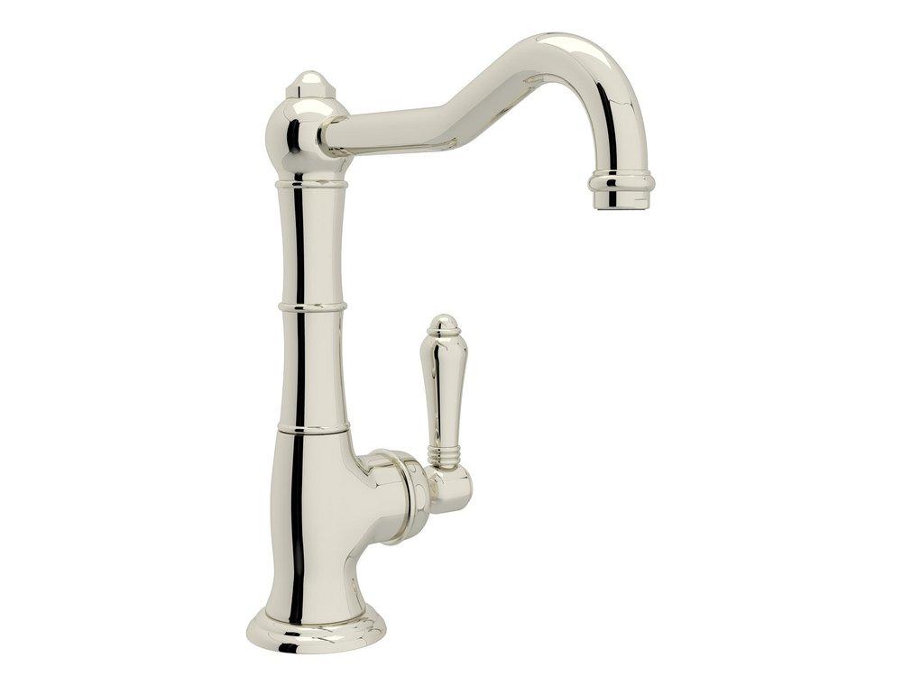 ROHL® Cinquanta Single Handle Bar Faucet in Polished Nickel
