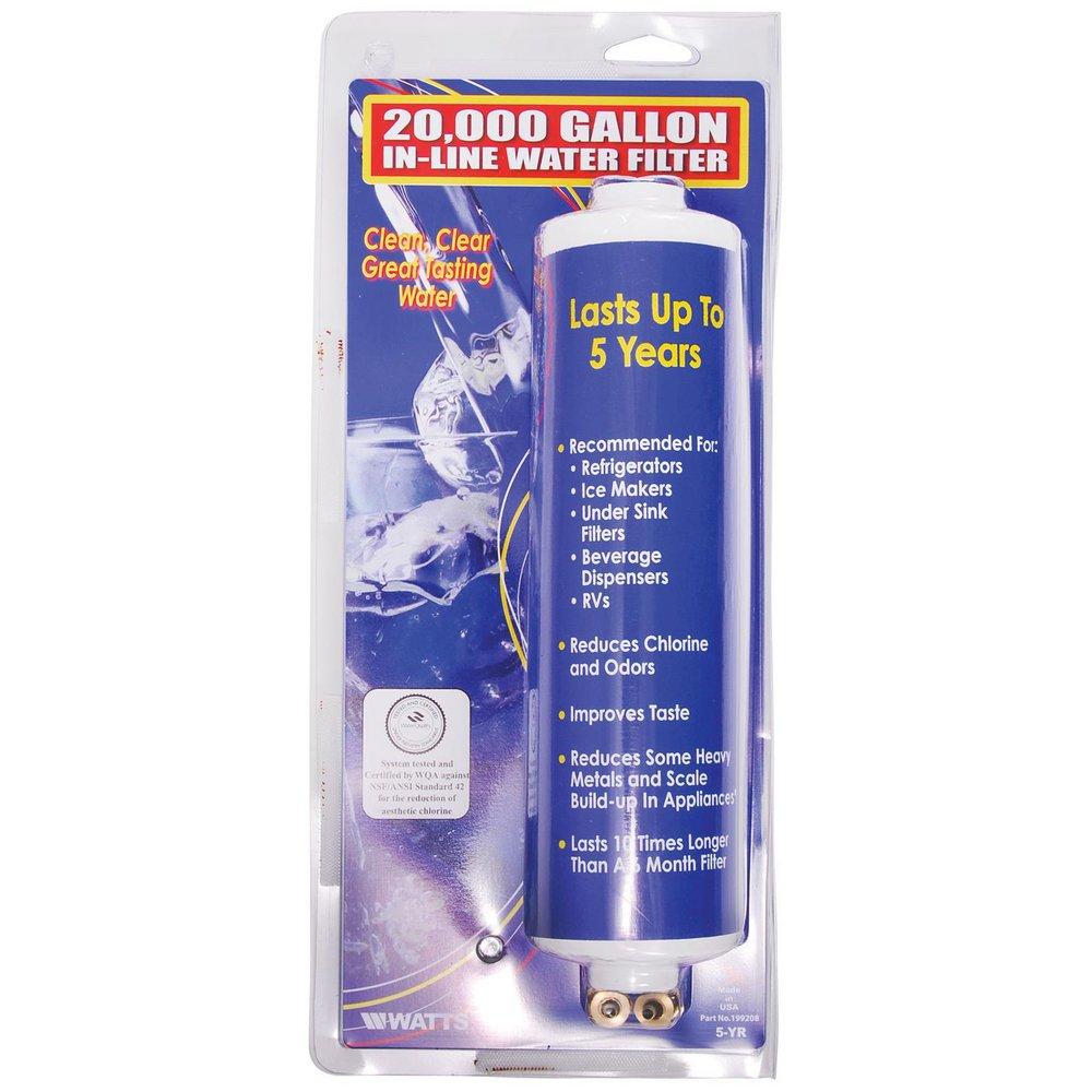 Watts Series PWFIL 1500 gal Granular Activated Carbon Inline Filter