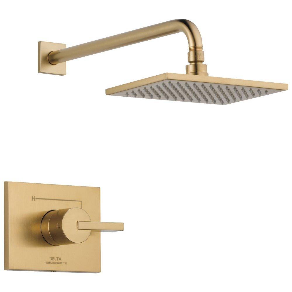 Delta Faucet Vero® One Handle Single Function Shower Faucet in Brilliance® Champagne Bronze (Trim Only)