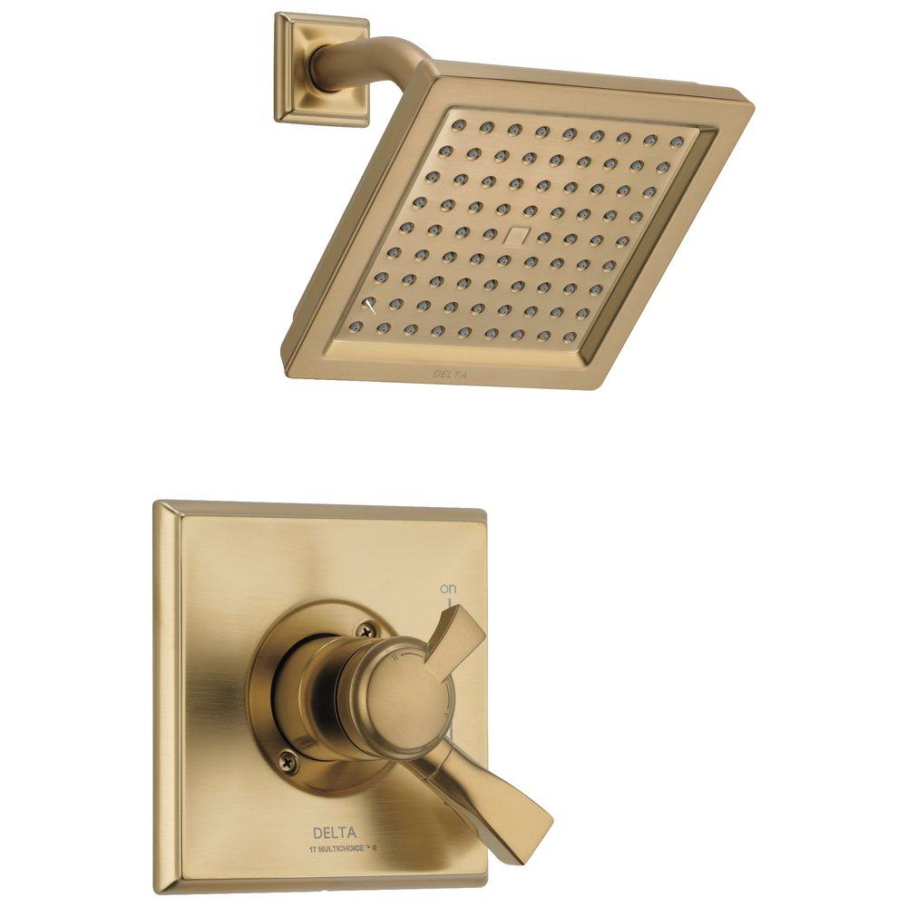 Delta Faucet Dryden™ One Handle Single Function Shower Faucet in Brilliance® Champagne Bronze (Trim Only)