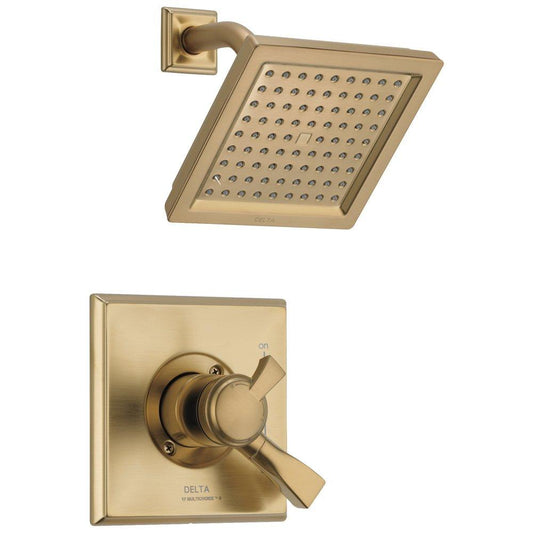 Delta Faucet Dryden™ One Handle Single Function Shower Faucet in Brilliance® Champagne Bronze (Trim Only)