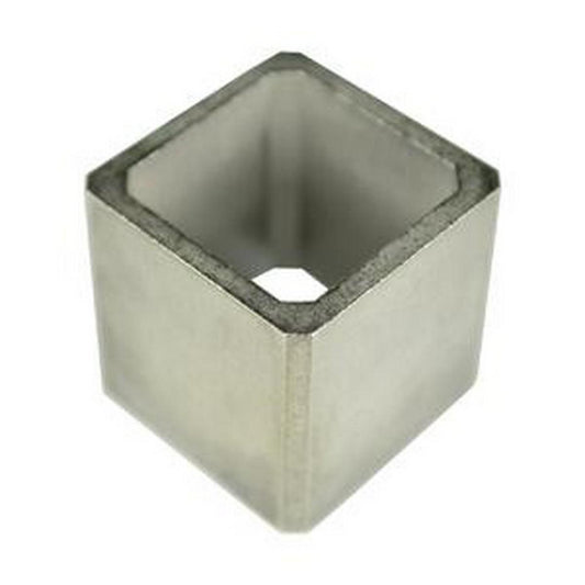 11/20 x 7/20 in. Carbon Steel and Stainless Steel Valve Adapter