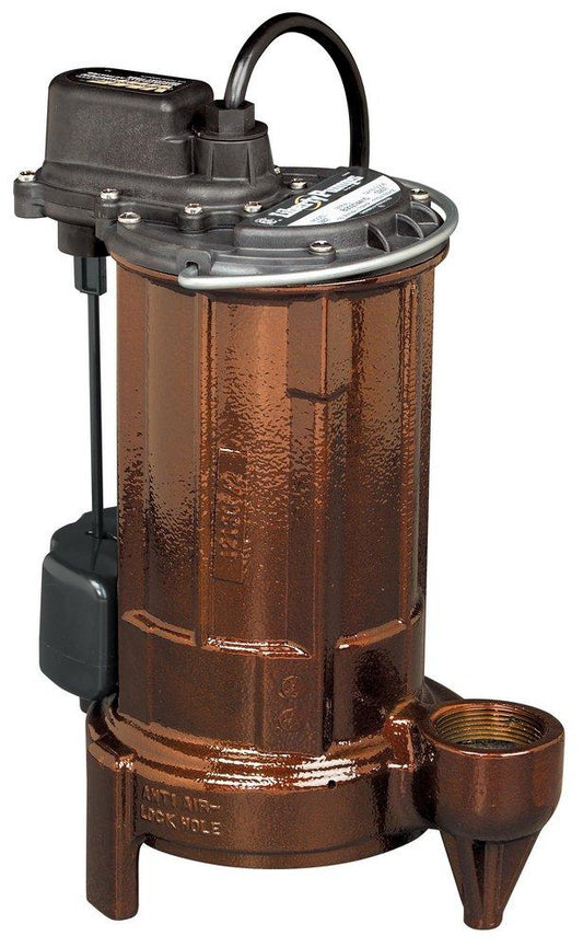 3/4 HP 115V Cast Iron Submersible Sump Pump