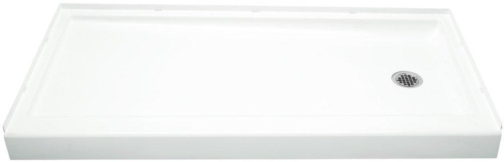 Sterling Ensemble™ 60 x 30 in. Shower Base with Right Drain in White