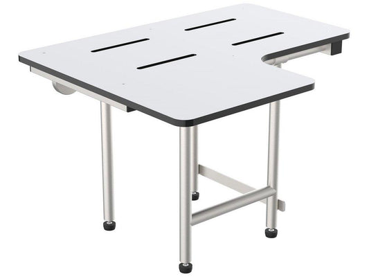 Shower Seat in White