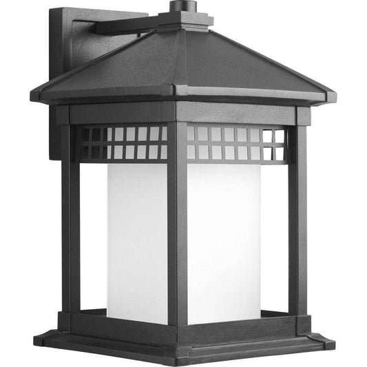 Progress Lighting Merit 100W 1-Light Medium Lantern in Black