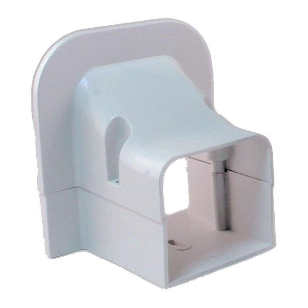 DiversiTech® SpeediChannel™ 6-1/2 x 4 in. Line Set Cover System Stainless Steel in Natural