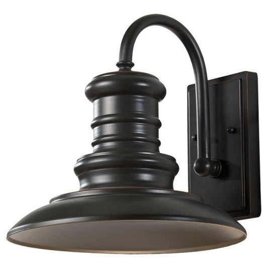 Visual Comfort & Co. Generation Lighting Redding Station 12-1/2 in. 100W Wall Mount Medium Lantern in Restoration Bronze
