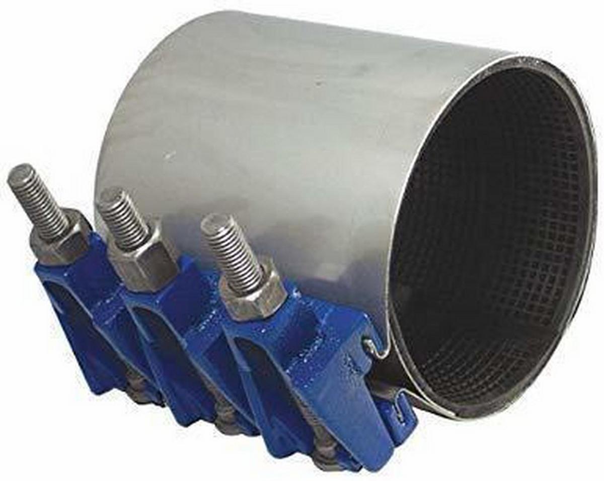 6 x 12-1/2 in. Stainless Steel Repair Clamp