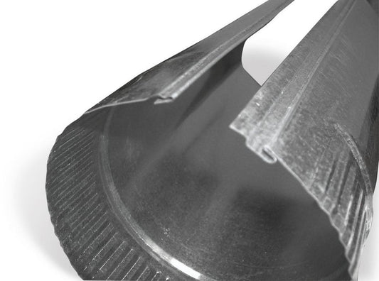 28 ga 8 x 5 ft. Galvanized Round Pipe