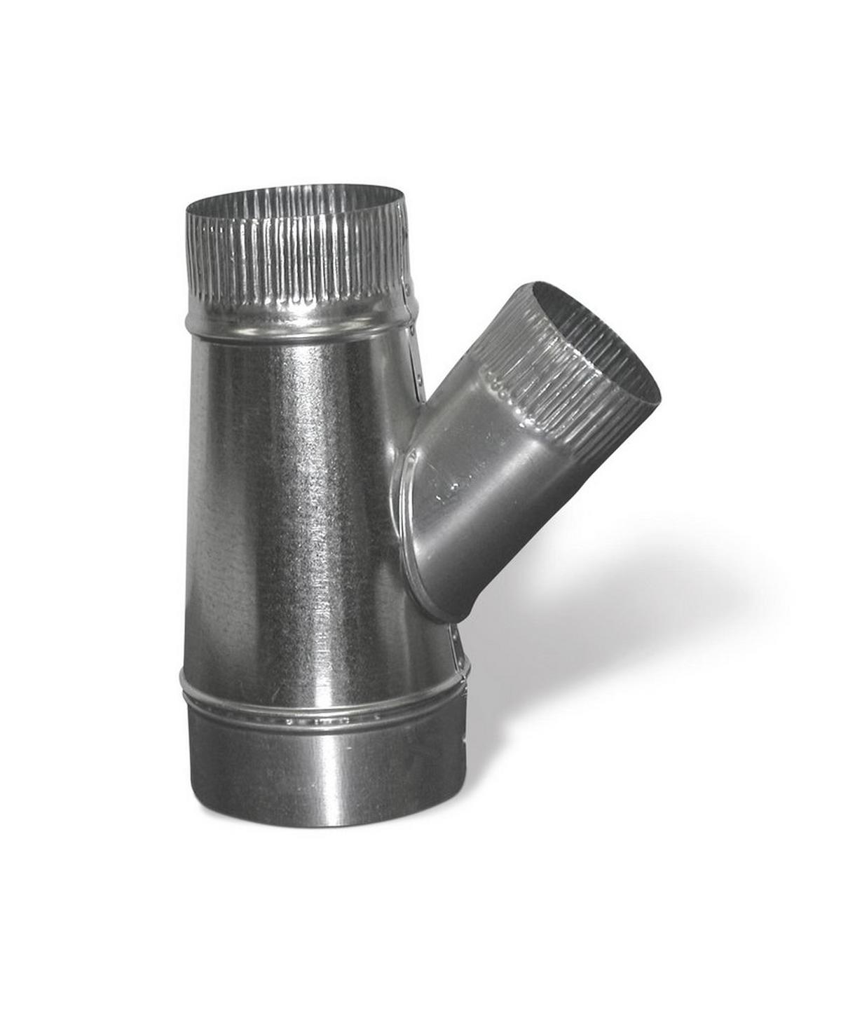 9 x 8 x 6 in. Galvanized Steel Duct Wye Branch