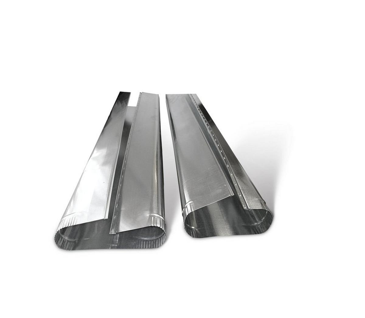 8 in x 113 in 30 ga Galvanized Steel Oval Duct Pipe
