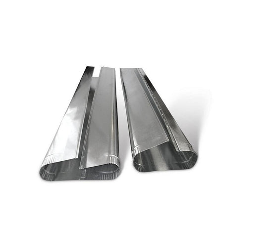 8 in x 113 in 30 ga Galvanized Steel Oval Duct Pipe