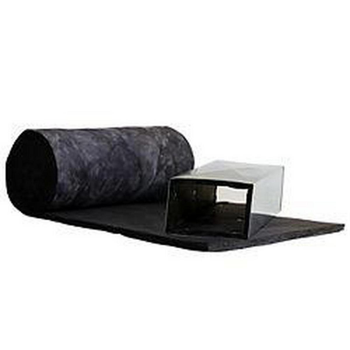 Owens Corning Fiberglass QuietR® AcousticR™ 100 ft. x 47 x 1 in. Fiberglass Duct Liner in Black