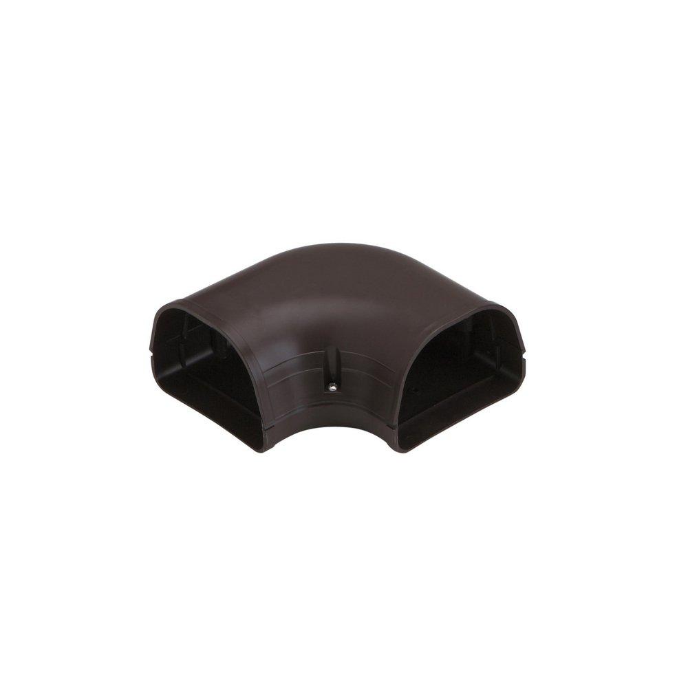 3-1/2 in. 90° Flat Line Set Cover Elbow in Brown
