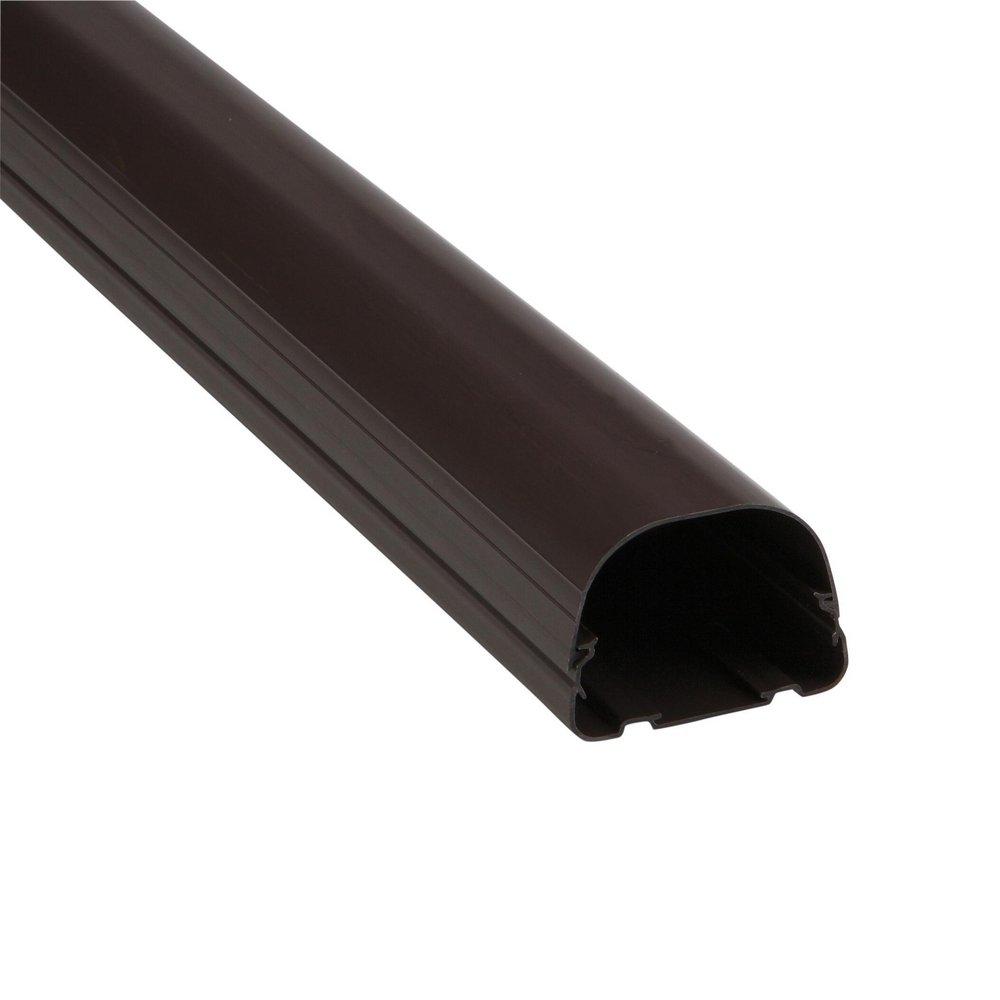 96 x 3-1/2 in. Line Set Cover System Plastic in Brown
