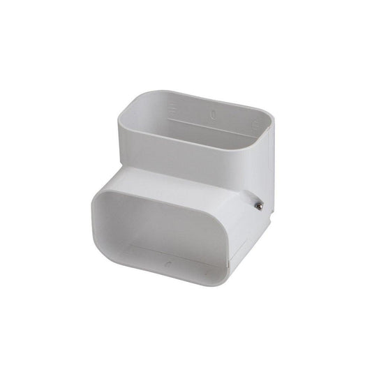 25 x 5-1/2 in. Line Set Cover System Plastic in White