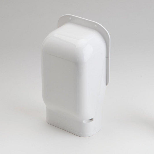 5-1/2 x 5-1/2 in. Flat 90 Degree Elbow in White