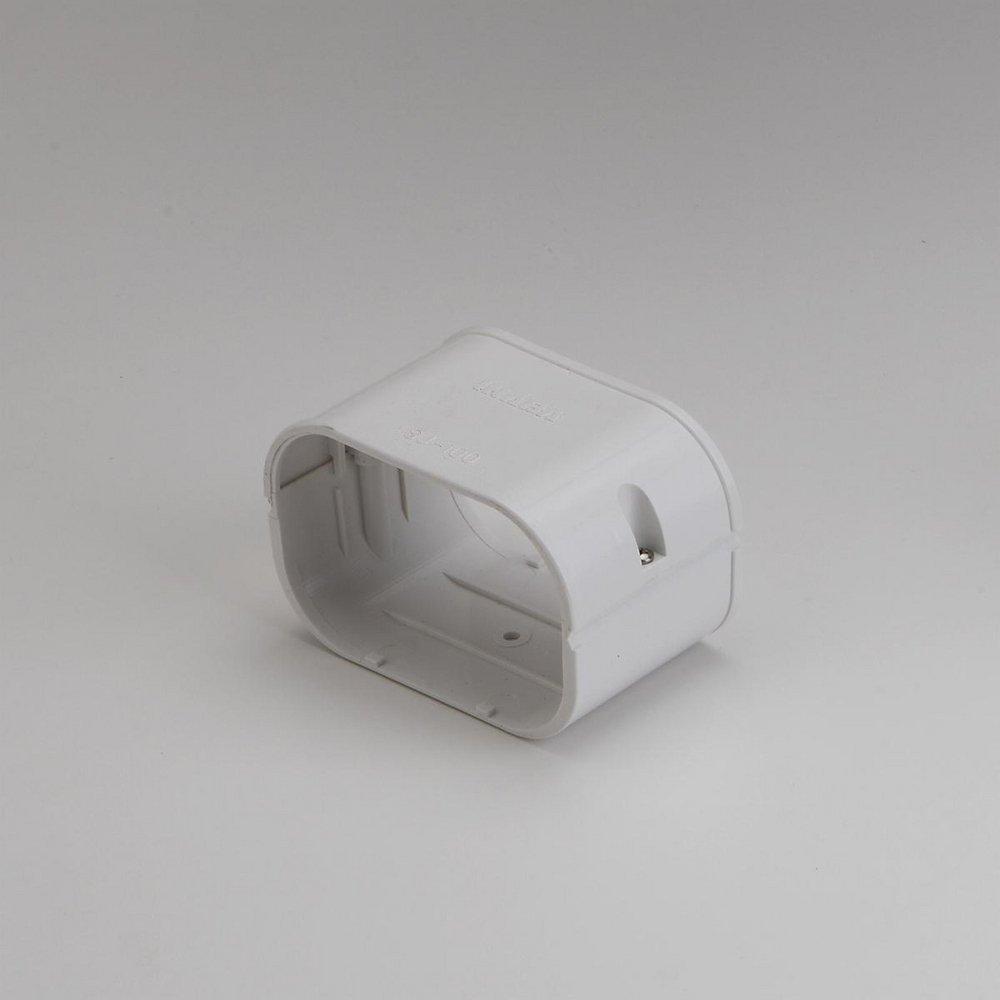 Line Set Cover SJ Coupler 100 (4 in.) in White