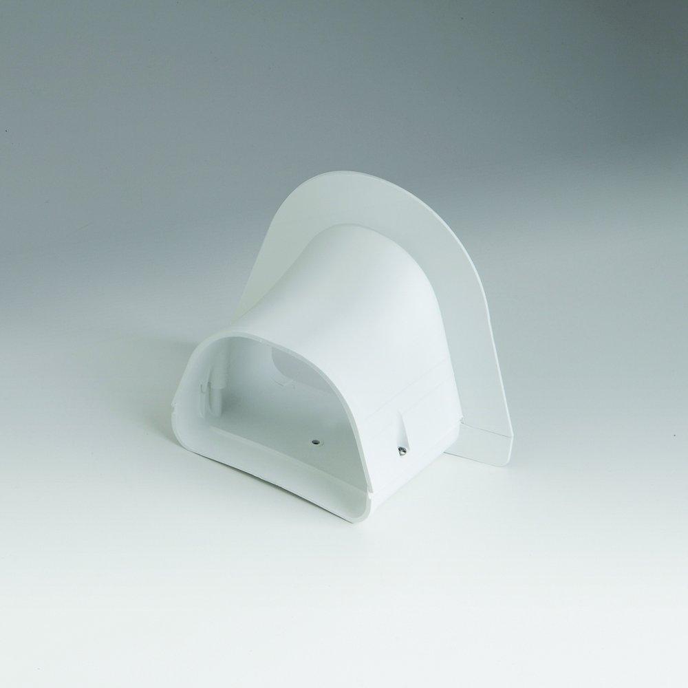 4-1/2 in. White Line Set Cover Soffit Inlet