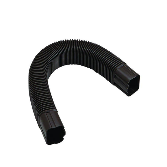 31 in. Flexible Elbow in Brown