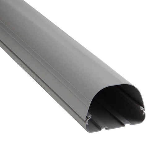 4-1/2 in. x 90 in. Line Set Cover Duct - Gray
